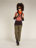 Women's Merino 200 Sonebula Long Sleeve Crewe Thermal Top Bittersweet - 6