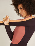 Women's Merino 200 Sonebula Long Sleeve Crewe Thermal Top Bittersweet - 8