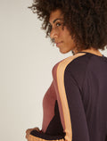 Women's Merino 200 Sonebula Long Sleeve Crewe Thermal Top Bittersweet - 9