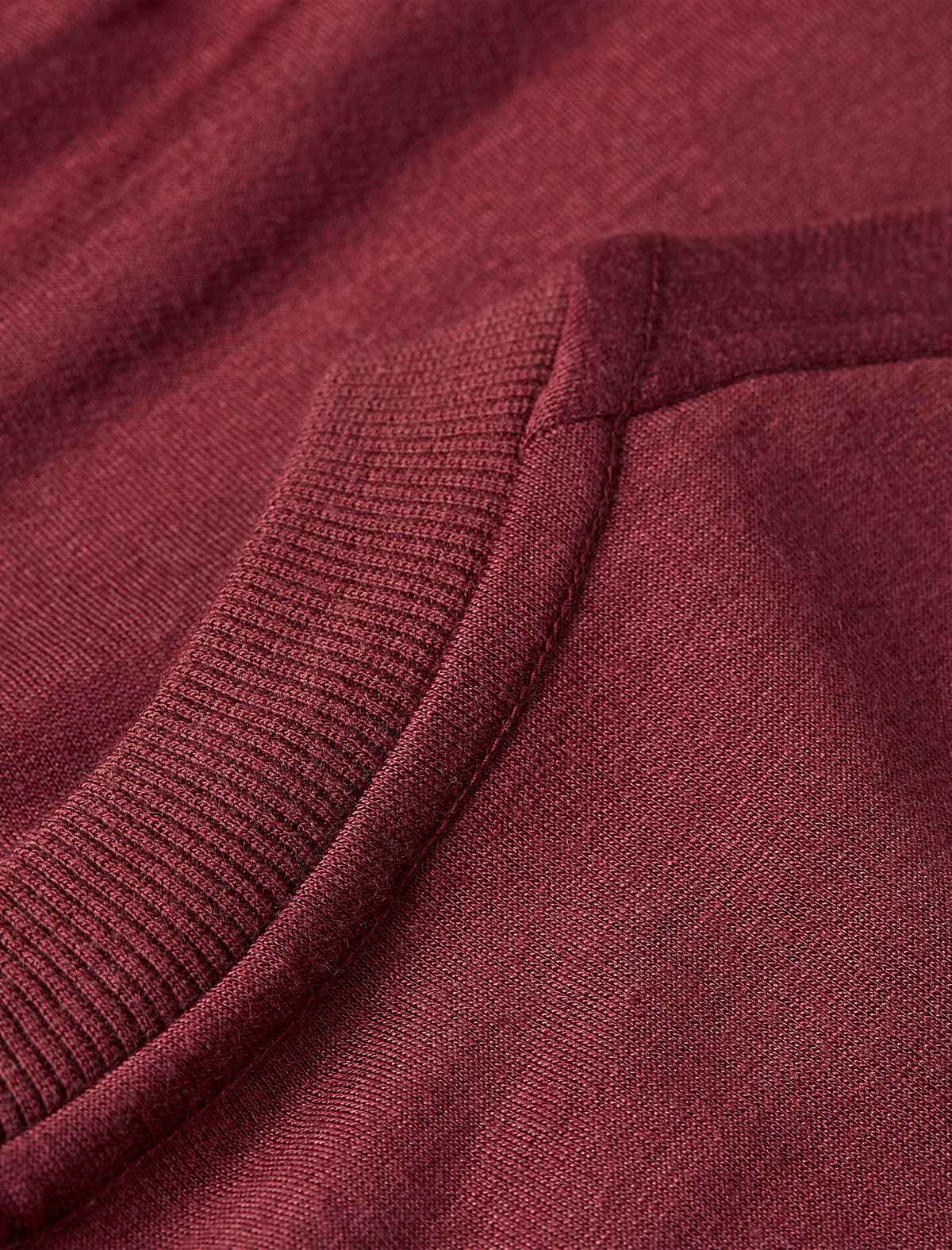 Women's Merino Blend 200 Crush Long Sleeve Sweatshirt Port - 2