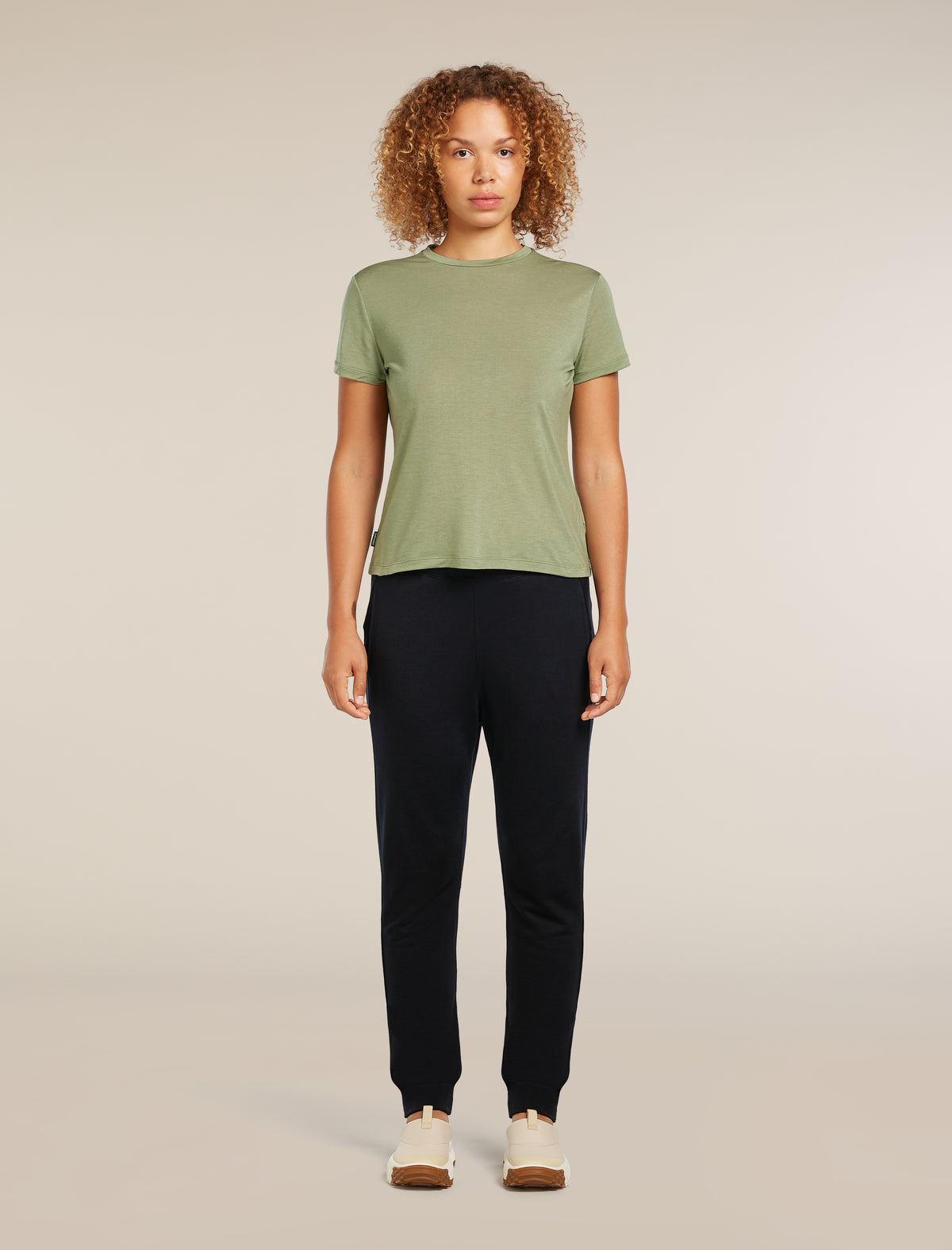 Women's Merino Blend 200 Crush Pants Black - 3