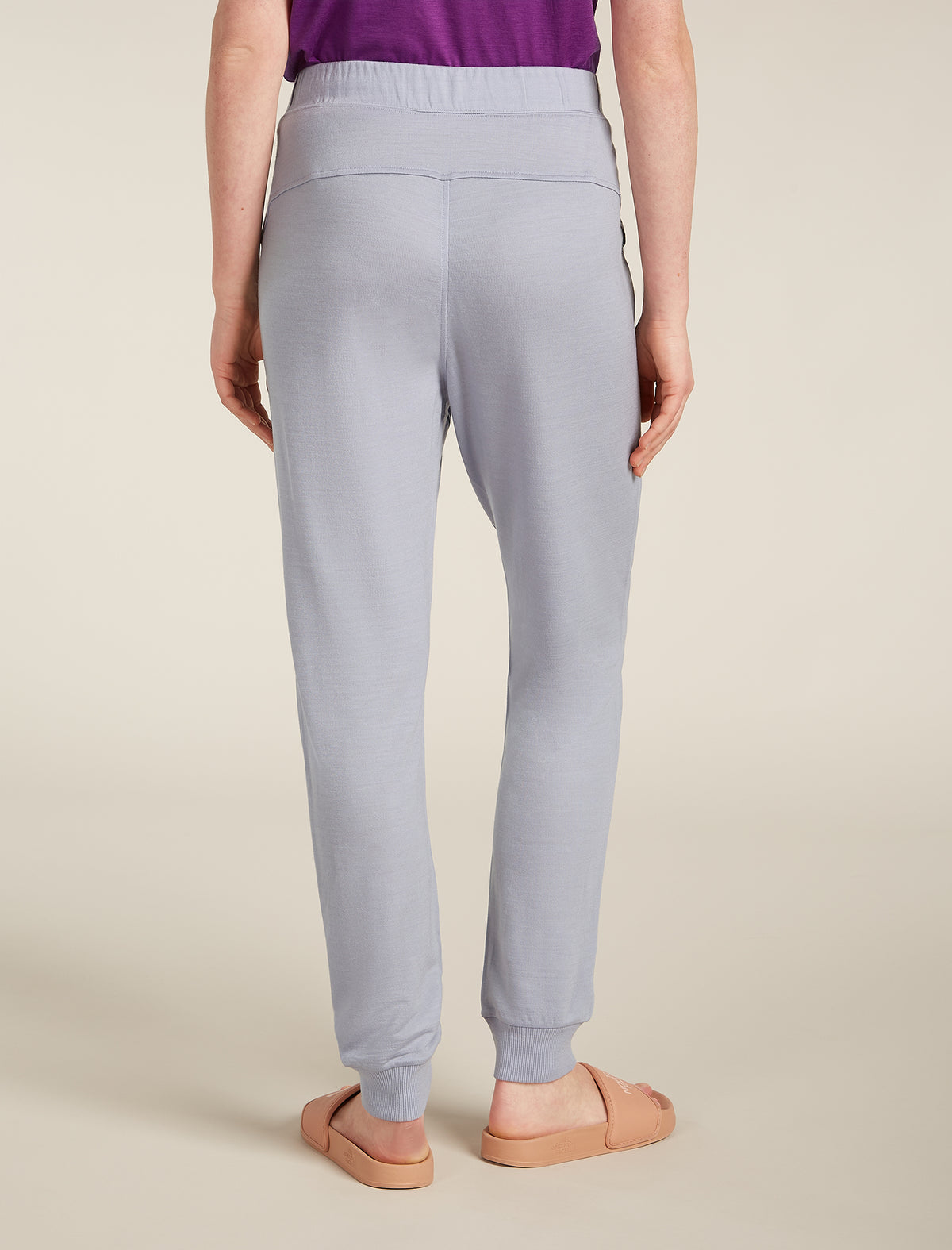Women's Merino Blend 200 Crush Pants Grey quartz - 2