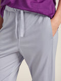 Women's Merino Blend 200 Crush Pants Grey quartz - 7