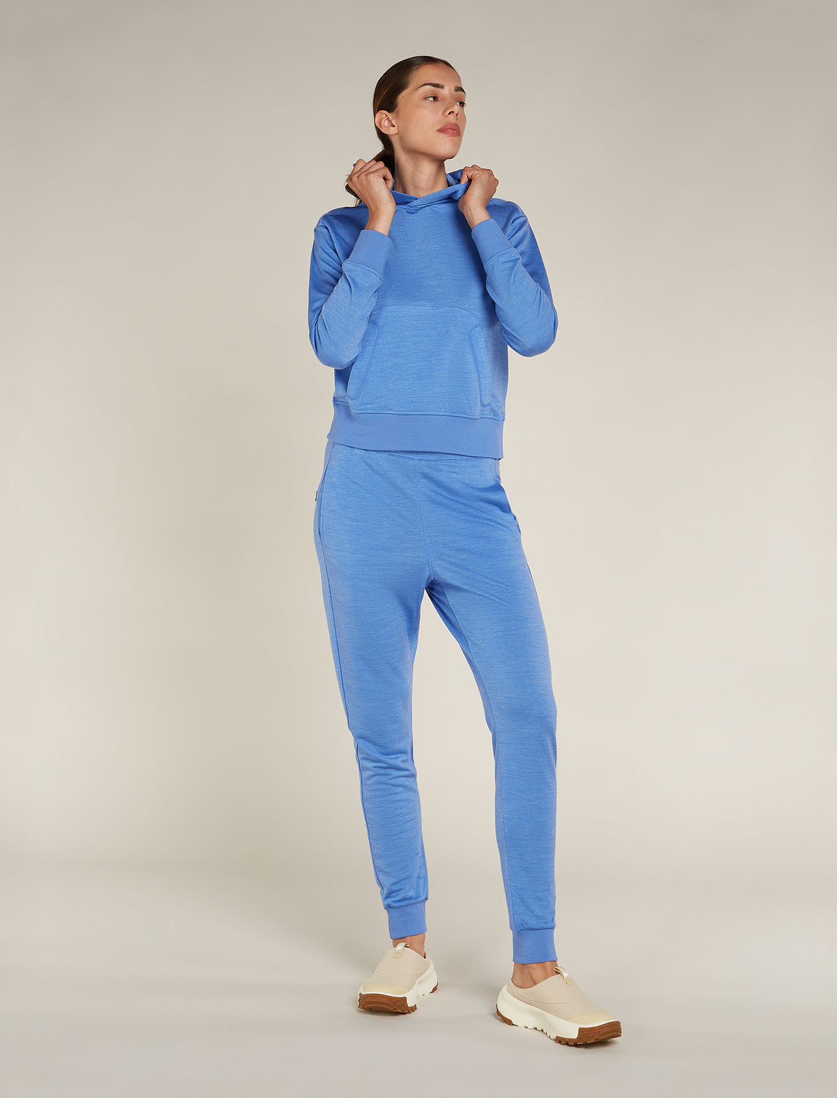 Women's Merino Blend 200 Crush Long Sleeve Hoodie Baja - 4