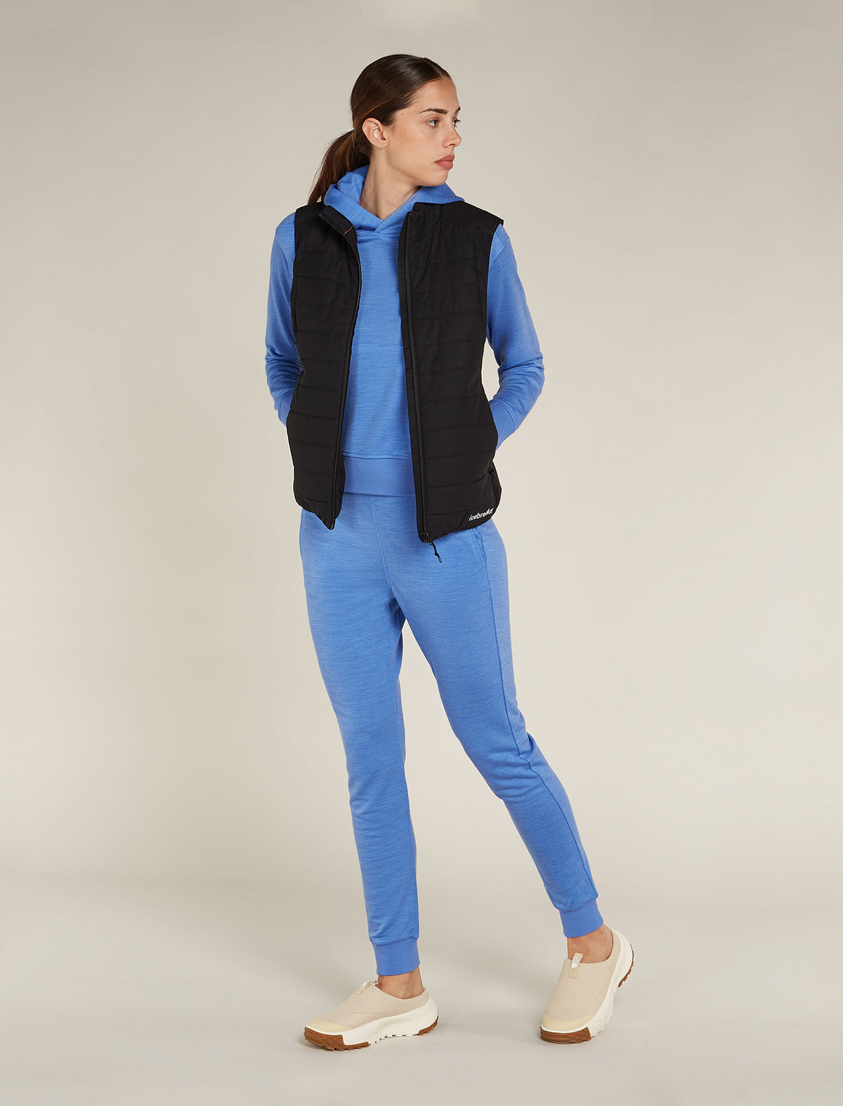Women's Merino Blend 200 Crush Long Sleeve Hoodie Baja - 5
