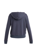 Women's Merino Blend 200 Crush Long Sleeve Hoodie Graphite - 8