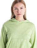 Women's Merino Blend 200 Crush Long Sleeve Hoodie Glazen - 4