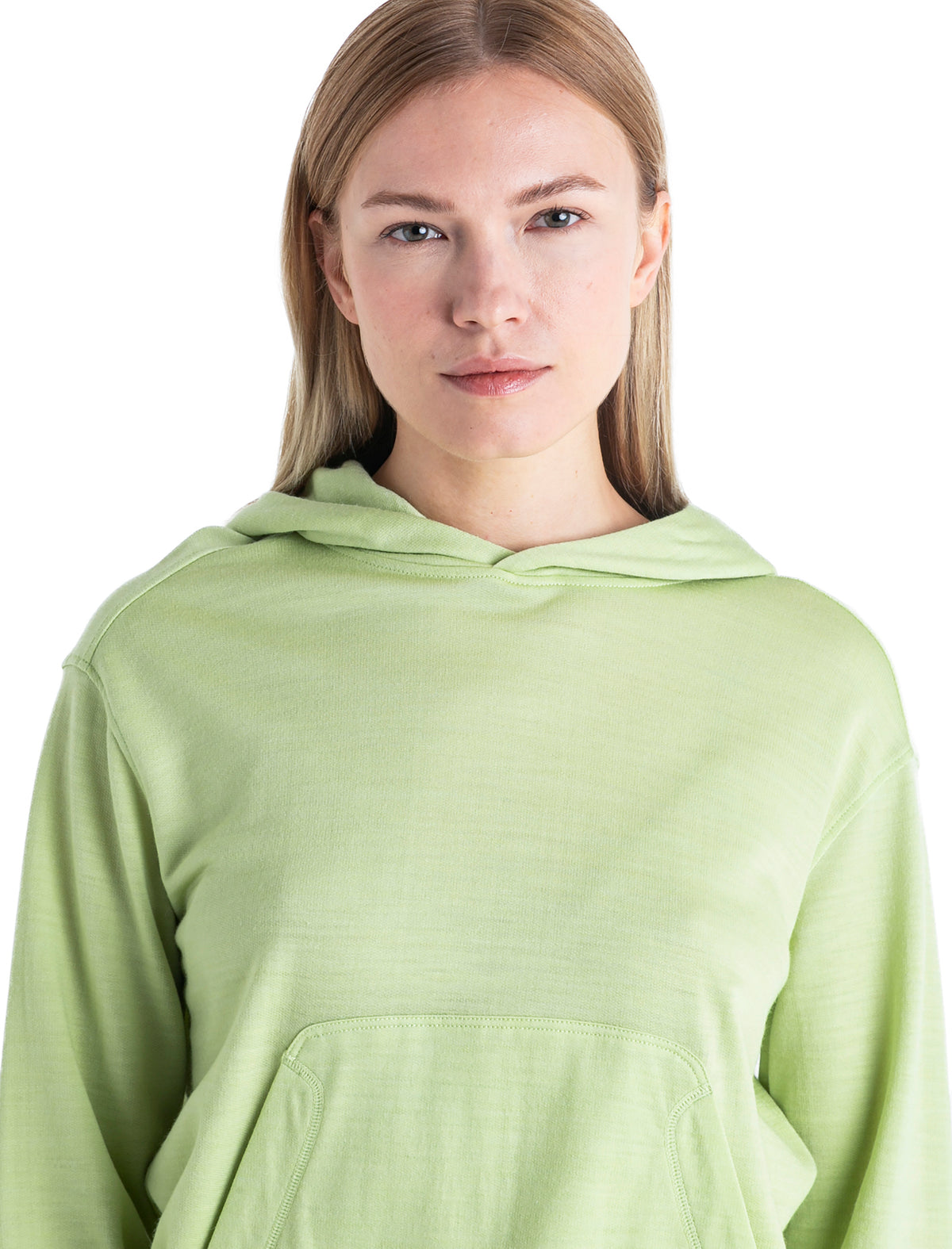 Women's Merino Blend 200 Crush Long Sleeve Hoodie Glazen - 4