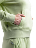 Women's Merino Blend 200 Crush Long Sleeve Hoodie Glazen - 9