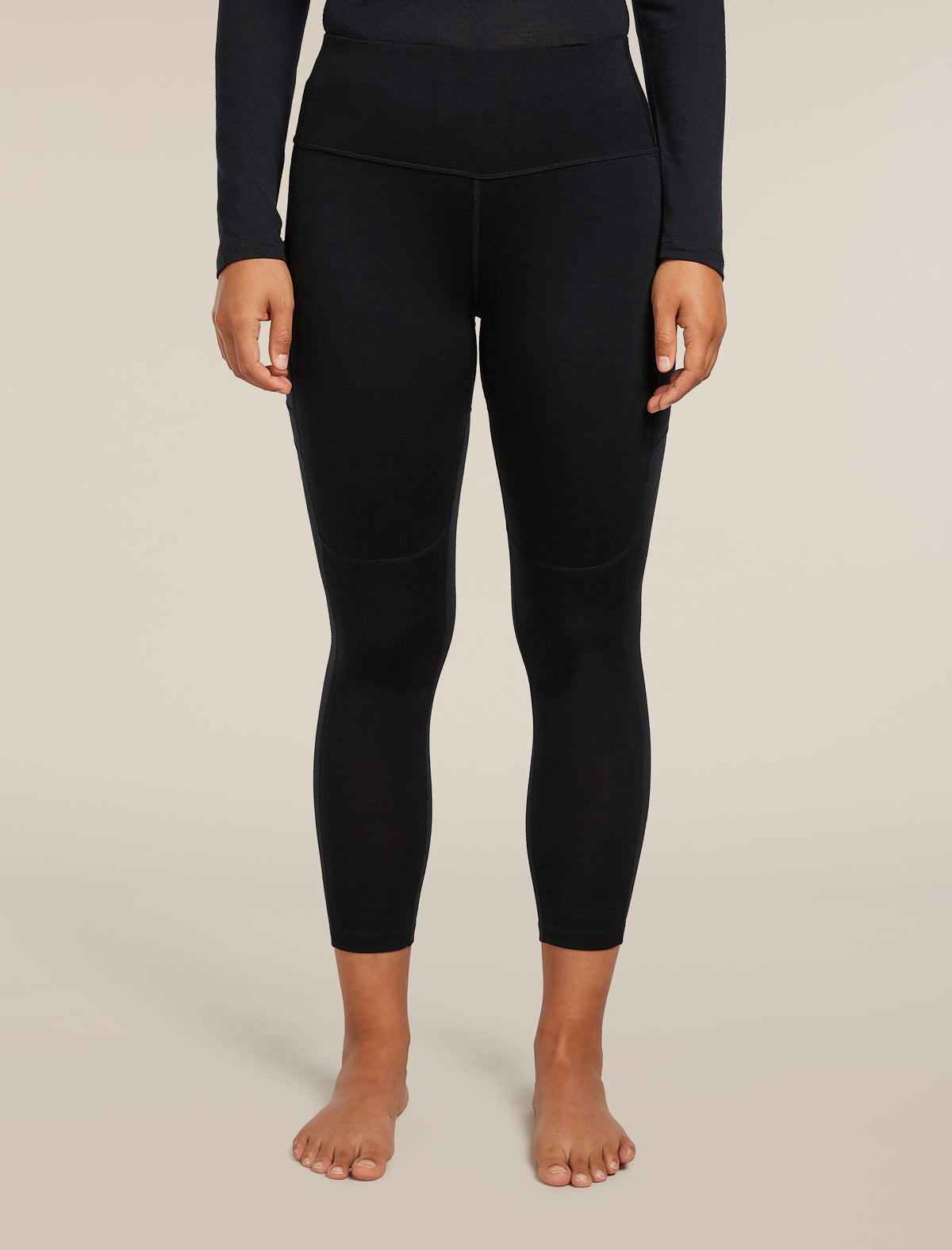 Women's Merino Speed Winter 25" Tights Black - 1