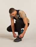 Men's Merino Blend Run+ Ultralight Mini Socks Topaz/Java - 1