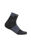 Men's Merino Blend Run+ Ultralight Mini Socks Black/Graphite - 5