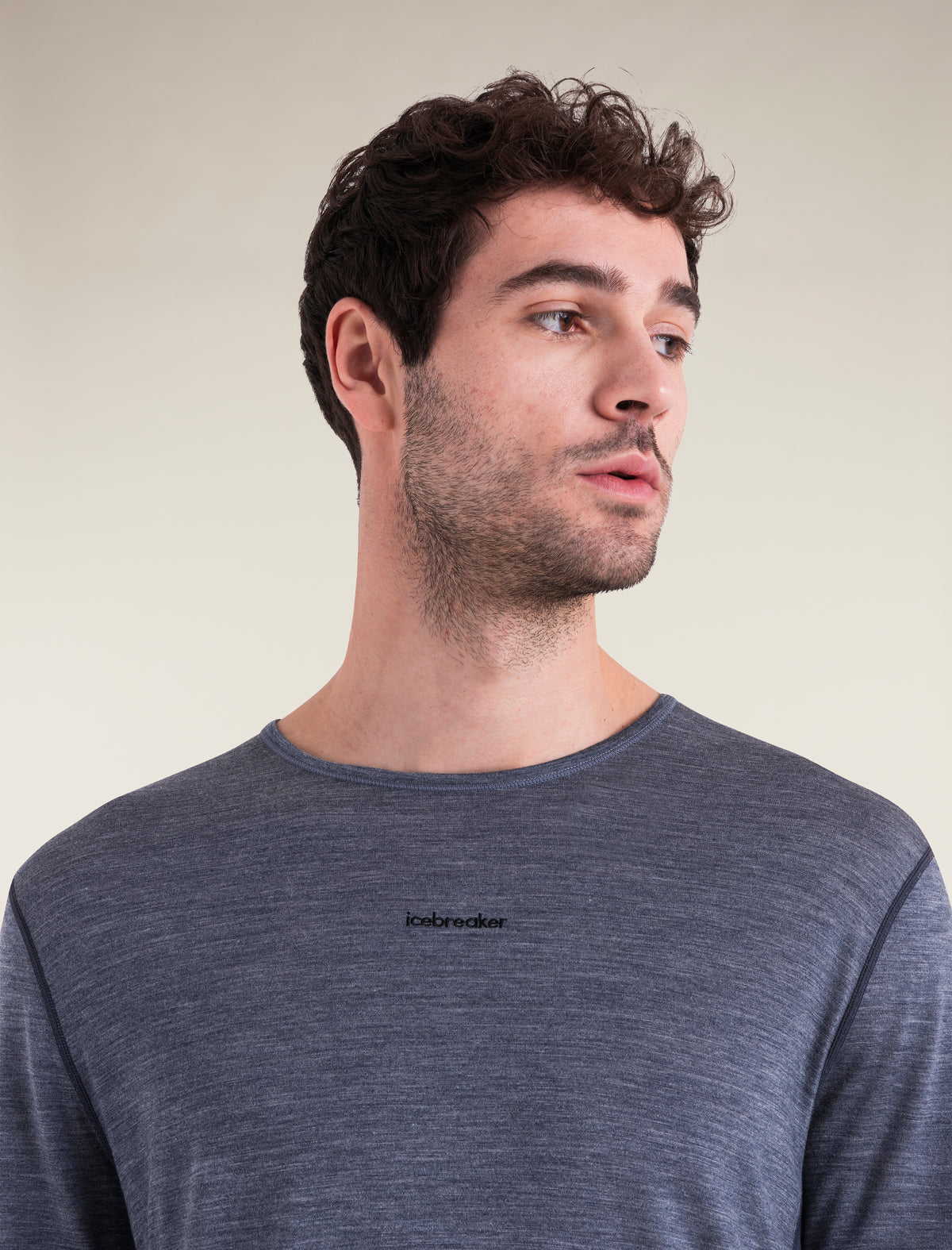 T-shirt 125 ZoneKnit™ – Energy Wind en mélange de mérinos Men's Graphite/Graphite Heather - 7