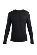 Men's Merino Blend 125 ZoneKnit™ Energy Wind Long Sleeve T-Shirt Black - 6