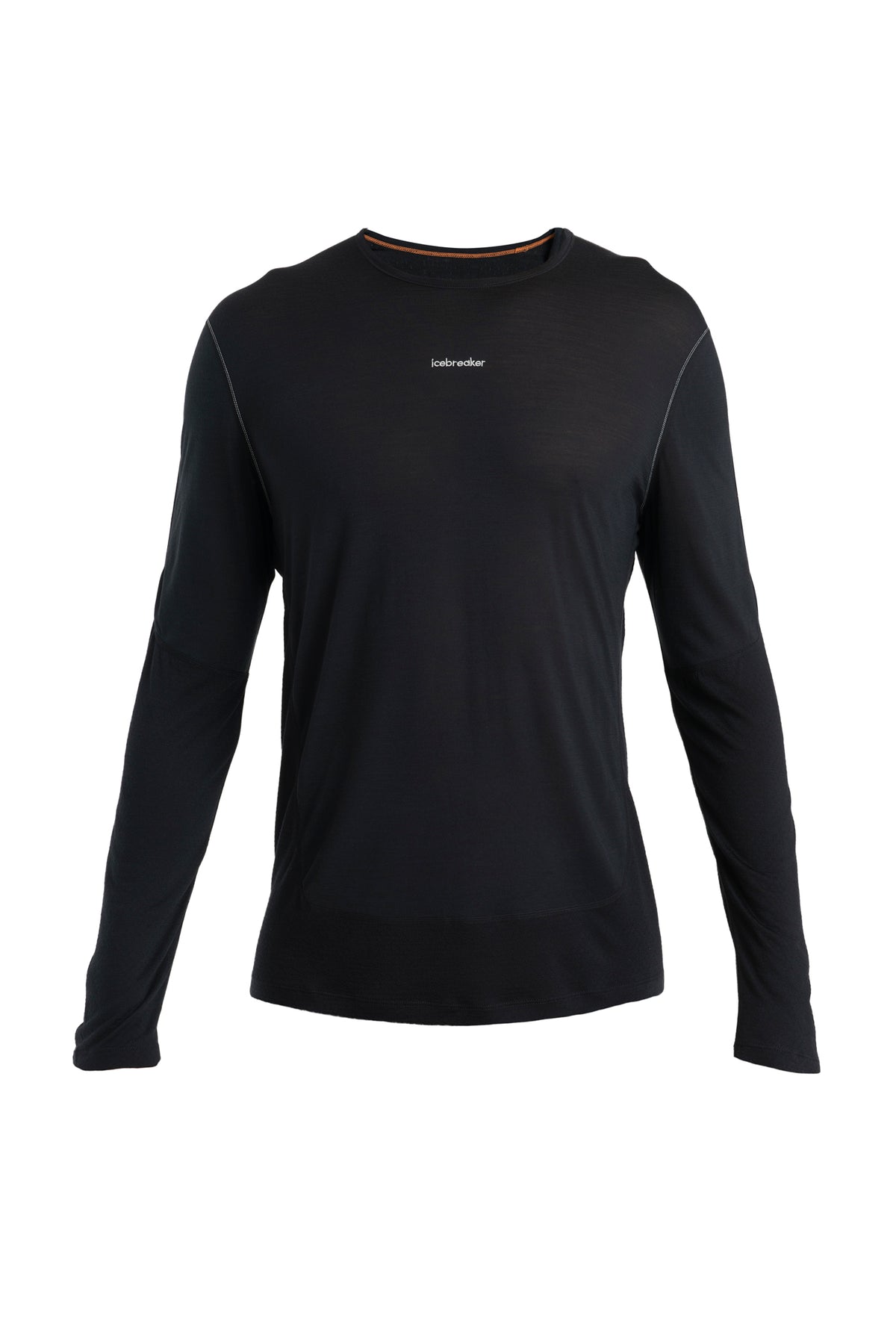 Men's Merino Blend 125 ZoneKnit™ Energy Wind Long Sleeve T-Shirt Black - 6
