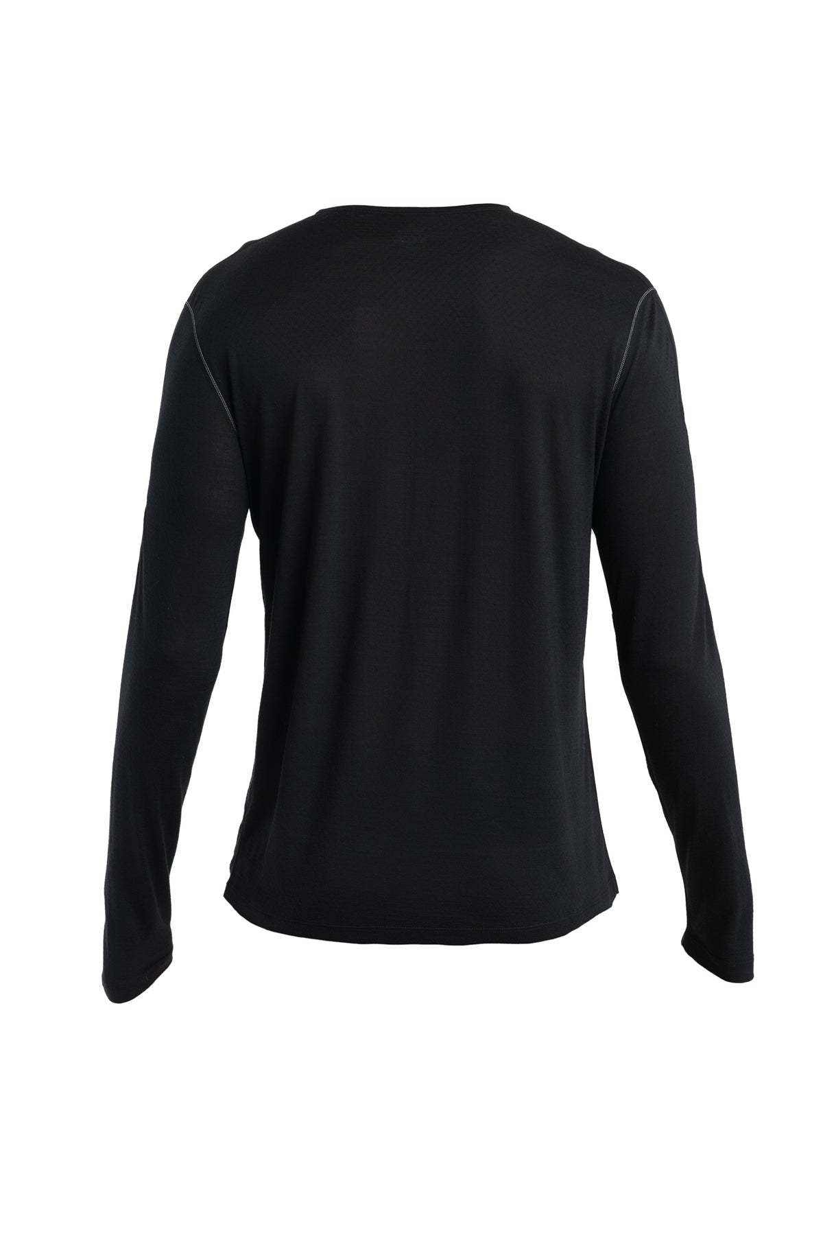 Men's Merino Blend 125 ZoneKnit™ Energy Wind Long Sleeve T-Shirt Black - 7