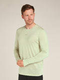 Men's Merino Blend 125 ZoneKnit™ Energy Wind Long Sleeve T-Shirt Ashen - 1