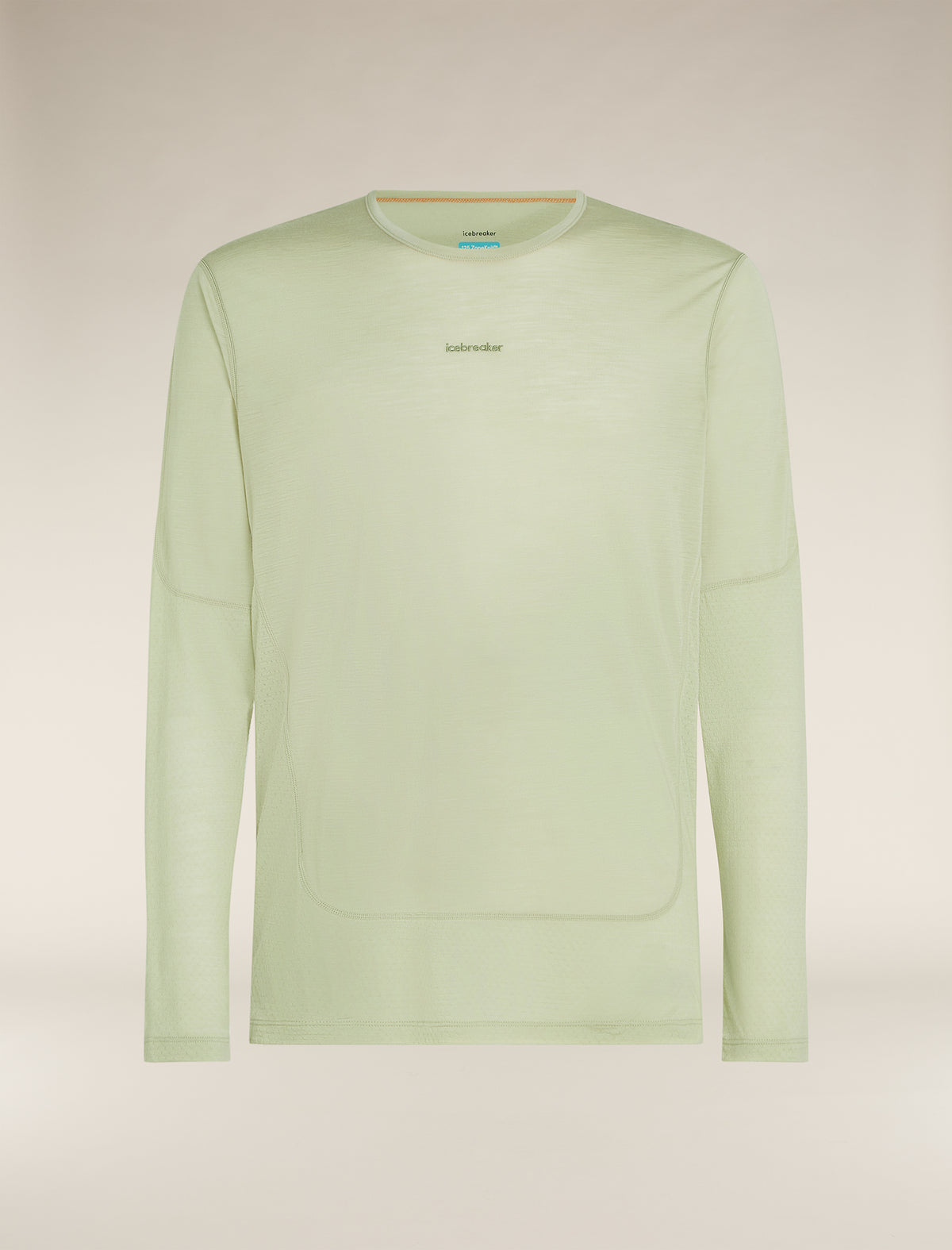Men's Merino Blend 125 ZoneKnit™ Energy Wind Long Sleeve T-Shirt Ashen - 7