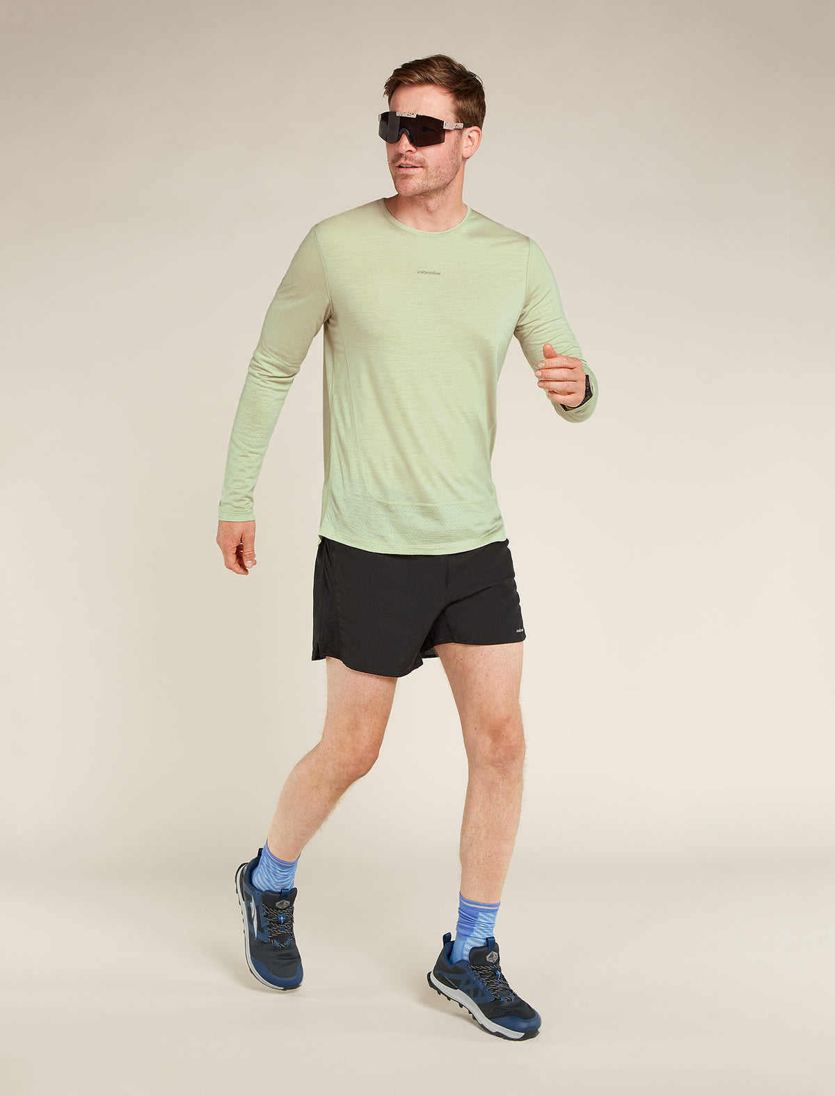 Men's Merino Blend 125 ZoneKnit™ Energy Wind Long Sleeve T-Shirt Ashen - 4