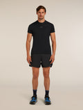 Men's Merino Blend 125 Cool-Lite™ Speed Short Sleeve T-Shirt Black - 3