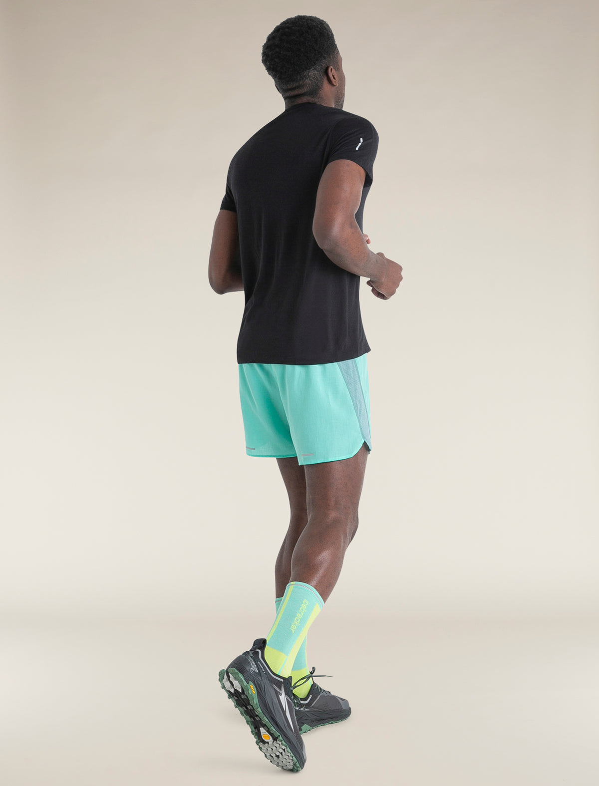 Men's Merino Blend 125 Cool-Lite™ Speed Short Sleeve T-Shirt Black - 5