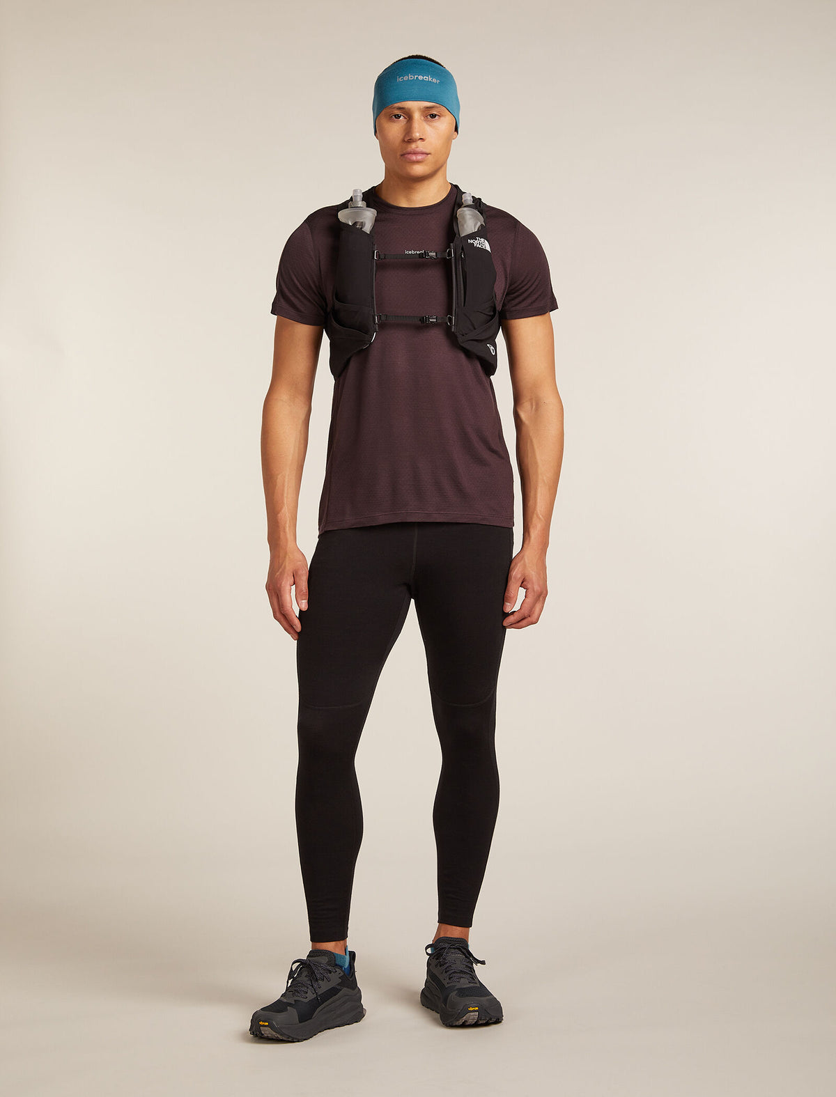 Men's Merino Blend 125 Cool-Lite™ Speed Short Sleeve T-Shirt Java - 4