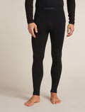Men's Merino Blend 260 ZoneKnit™ Seamless 27" Tights Black - 1