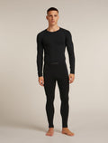 Men's Merino Blend 260 ZoneKnit™ Seamless 27" Tights Black - 3