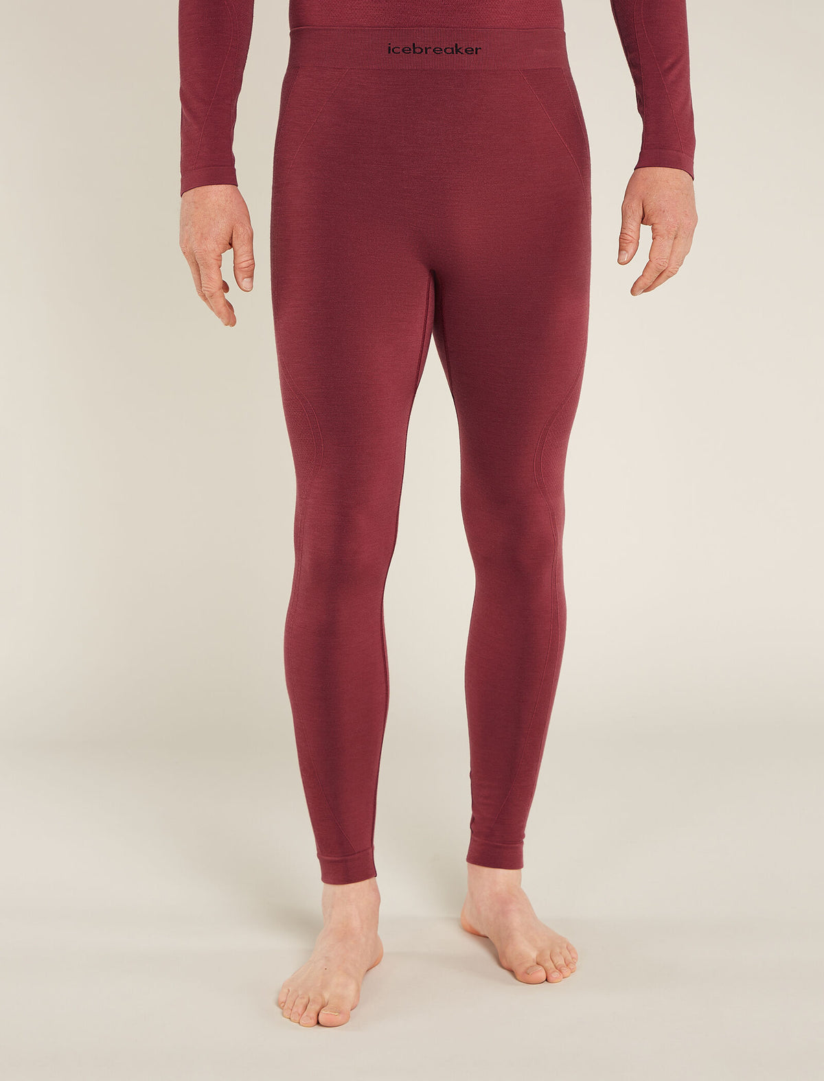 Men's Merino Blend 260 ZoneKnit™ Seamless 27" Tights Port - 1