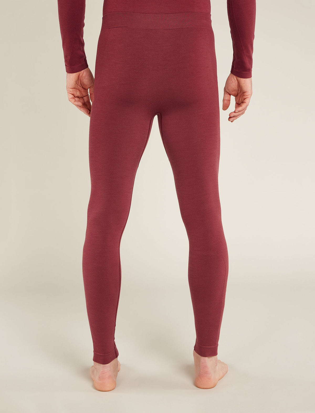 Men's Merino Blend 260 ZoneKnit™ Seamless 27" Tights Port - 2