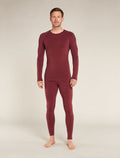 Men's Merino Blend 260 ZoneKnit™ Seamless 27" Tights Port - 3