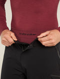 Men's Merino Blend 260 ZoneKnit™ Seamless 27" Tights Port - 4