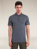 Men's Merino 150 Tech Lite Short Sleeve Polo Gritstone Heather - 1