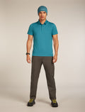Polo 150 Tech Lite III en mérinos Men's Topaz - 4