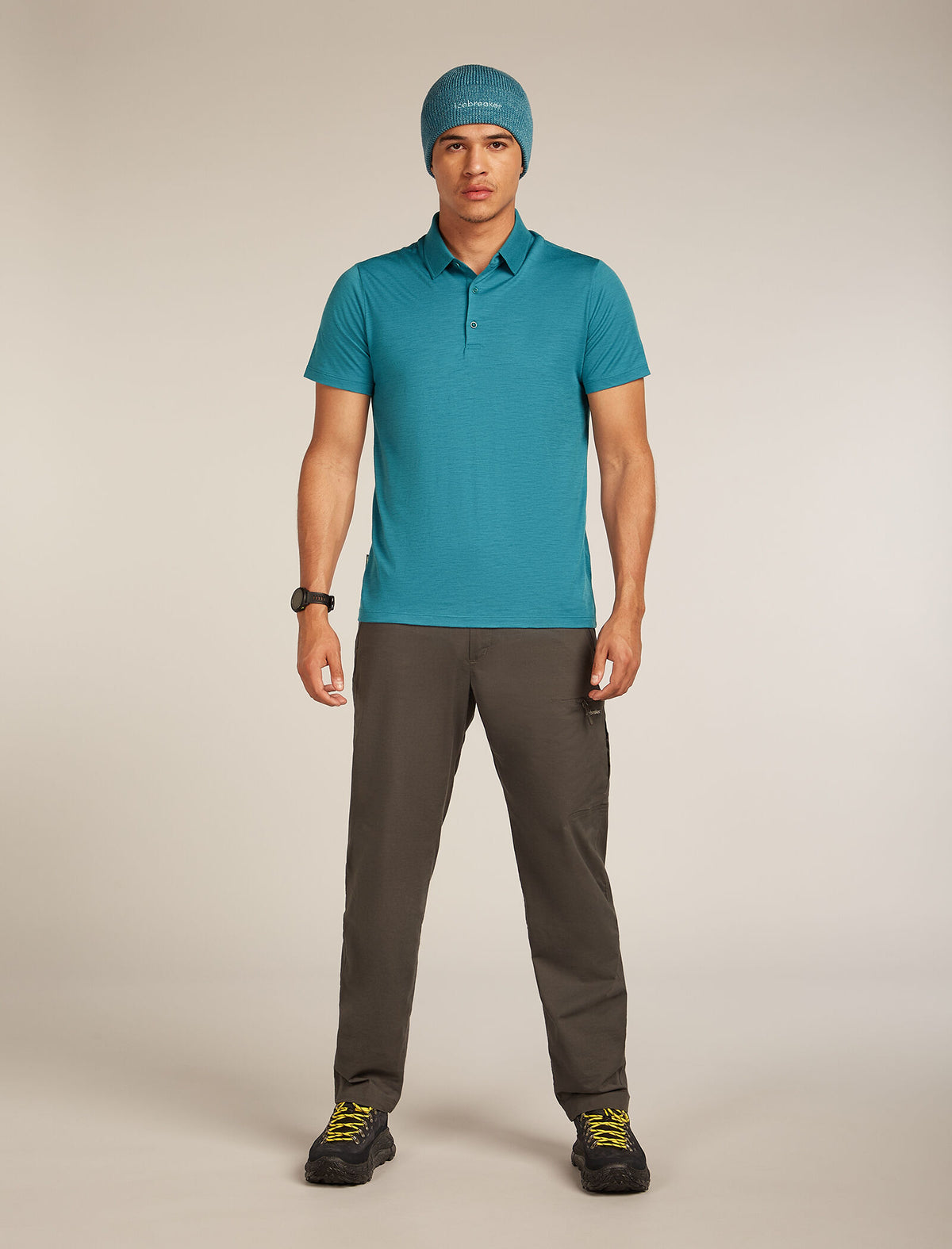 Polo 150 Tech Lite III en mérinos Men's Topaz - 4