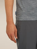 Men's Merino 150 Tech Lite Short Sleeve T-Shirt Gritstone Heather - 6