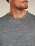 Men's Merino 150 Tech Lite Short Sleeve T-Shirt Gritstone Heather - 7