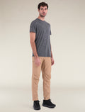 Men's Merino 150 Tech Lite Short Sleeve T-Shirt Gritstone Heather - 3