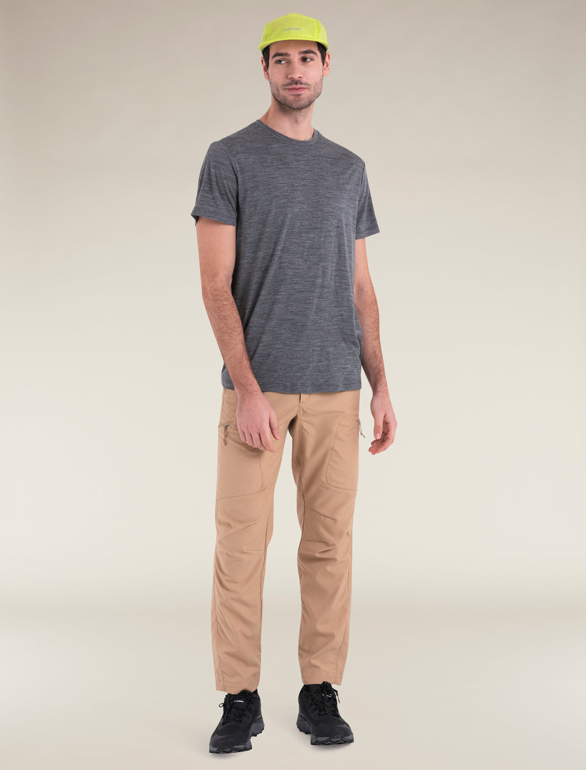 Men's Merino 150 Tech Lite Short Sleeve T-Shirt Gritstone Heather - 4