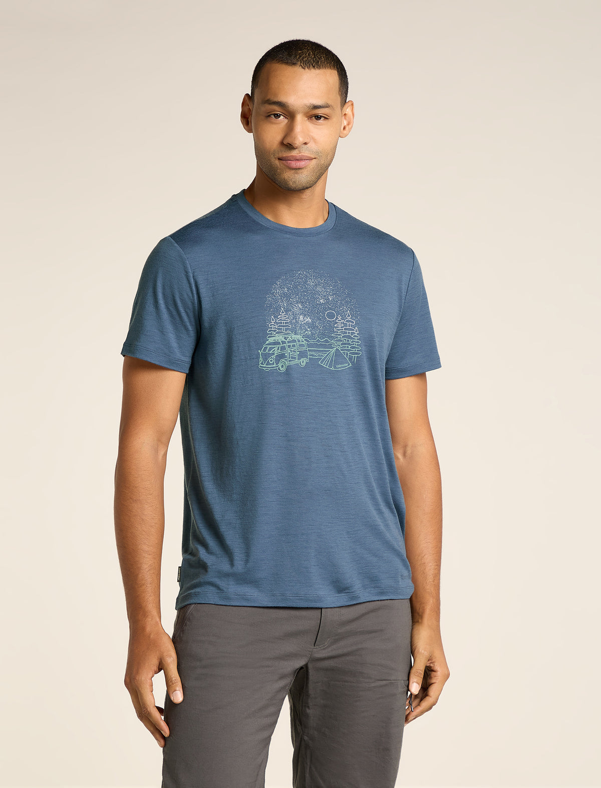 Men's Merino 150 Tech Lite Short Sleeve T-Shirt Van Camp Dawn - 1