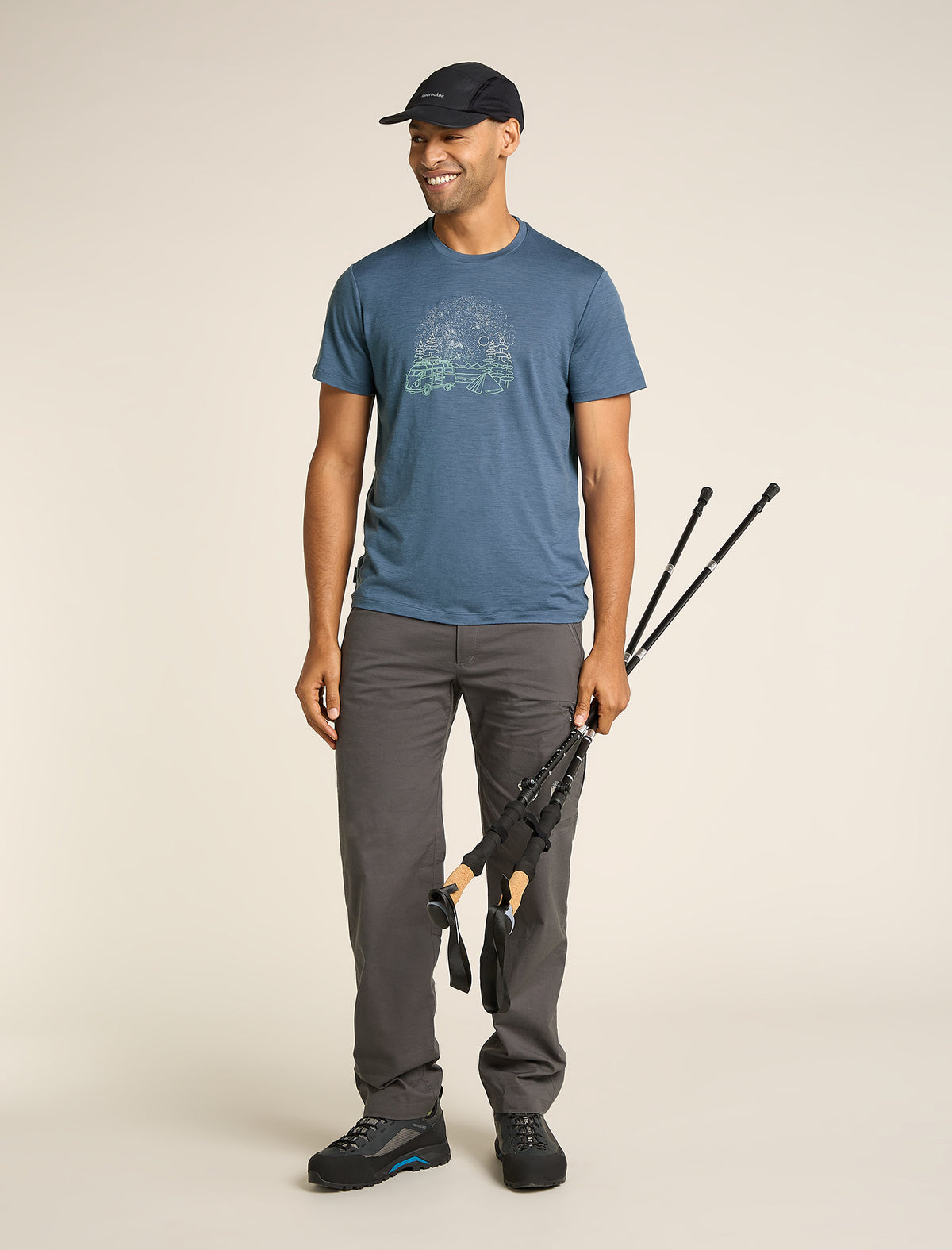 Men's Merino 150 Tech Lite Short Sleeve T-Shirt Van Camp Dawn - 4