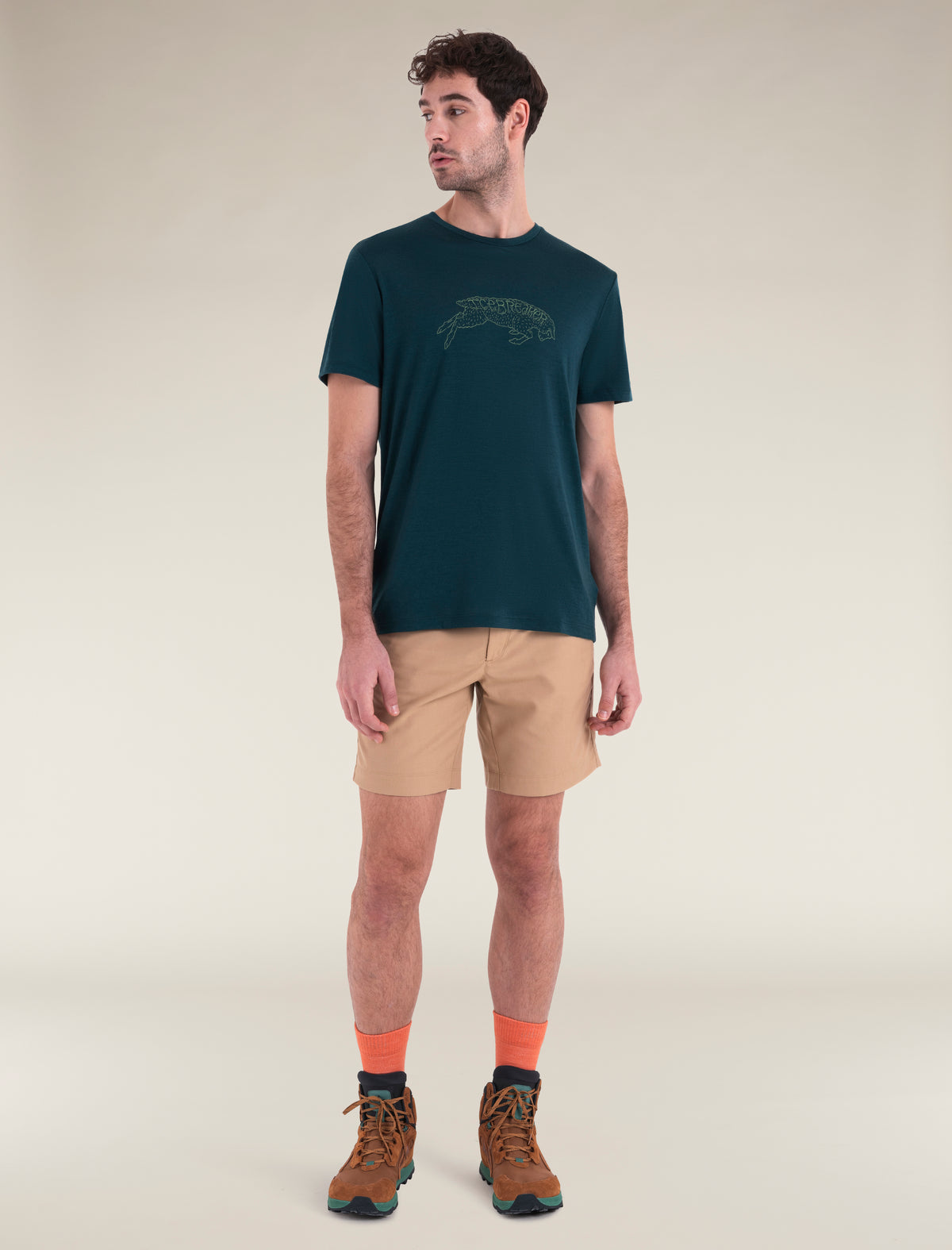T-shirt 150 Tech Lite III – IB Ewe Bound en mérinos Homme Fathom Green - 3
