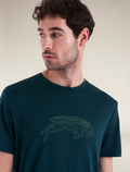 T-shirt 150 Tech Lite III – IB Ewe Bound en mérinos Homme Fathom Green - 6
