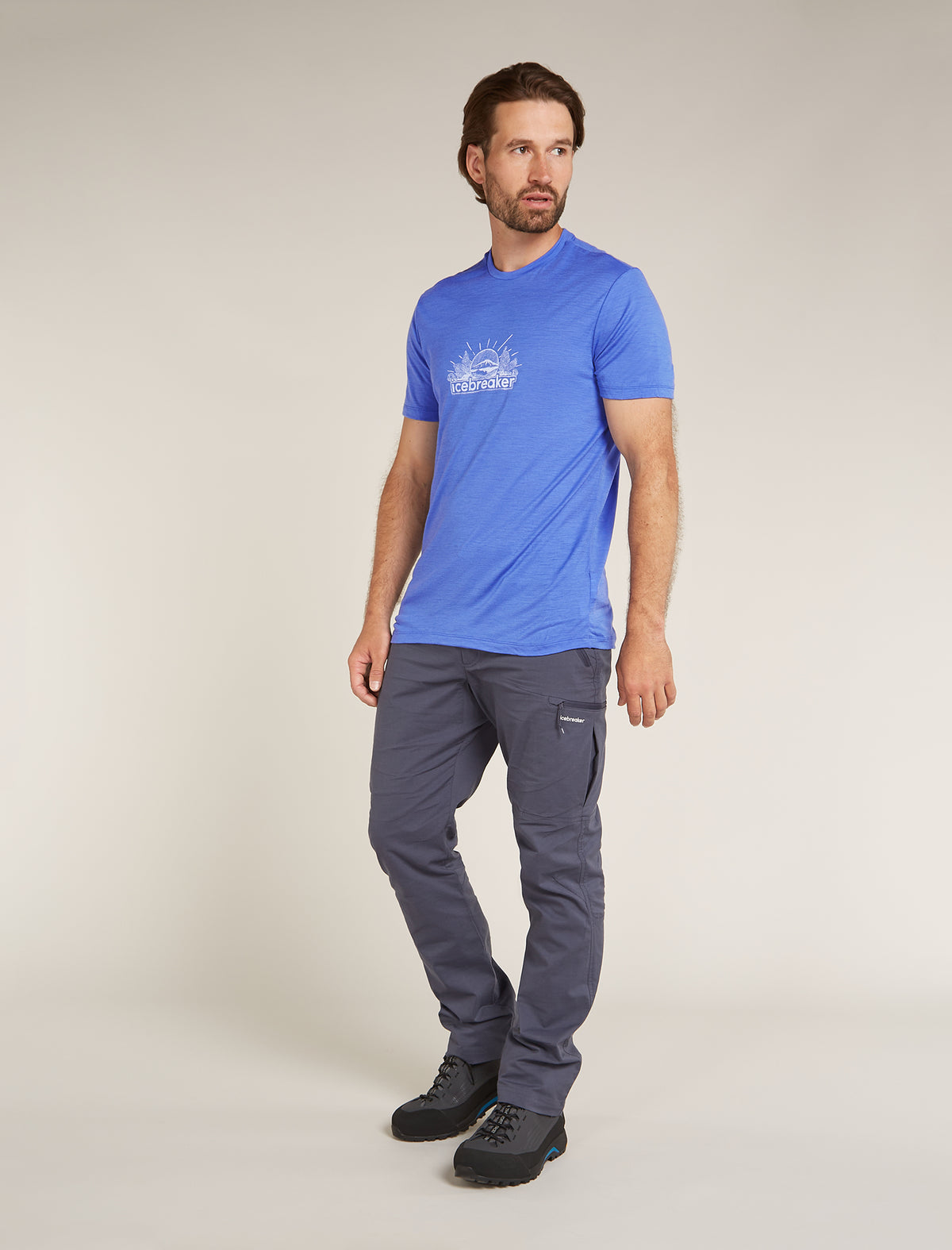 Men's Merino 150 Tech Lite Short Sleeve T-Shirt IB Grown Naturally Brillant - 3