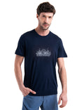 Men's Merino 150 Tech Lite Short Sleeve T-Shirt IB Grown Naturally Glacier - 1