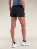 Shorts Crush II en mélange de mérinos Femme Black - 2