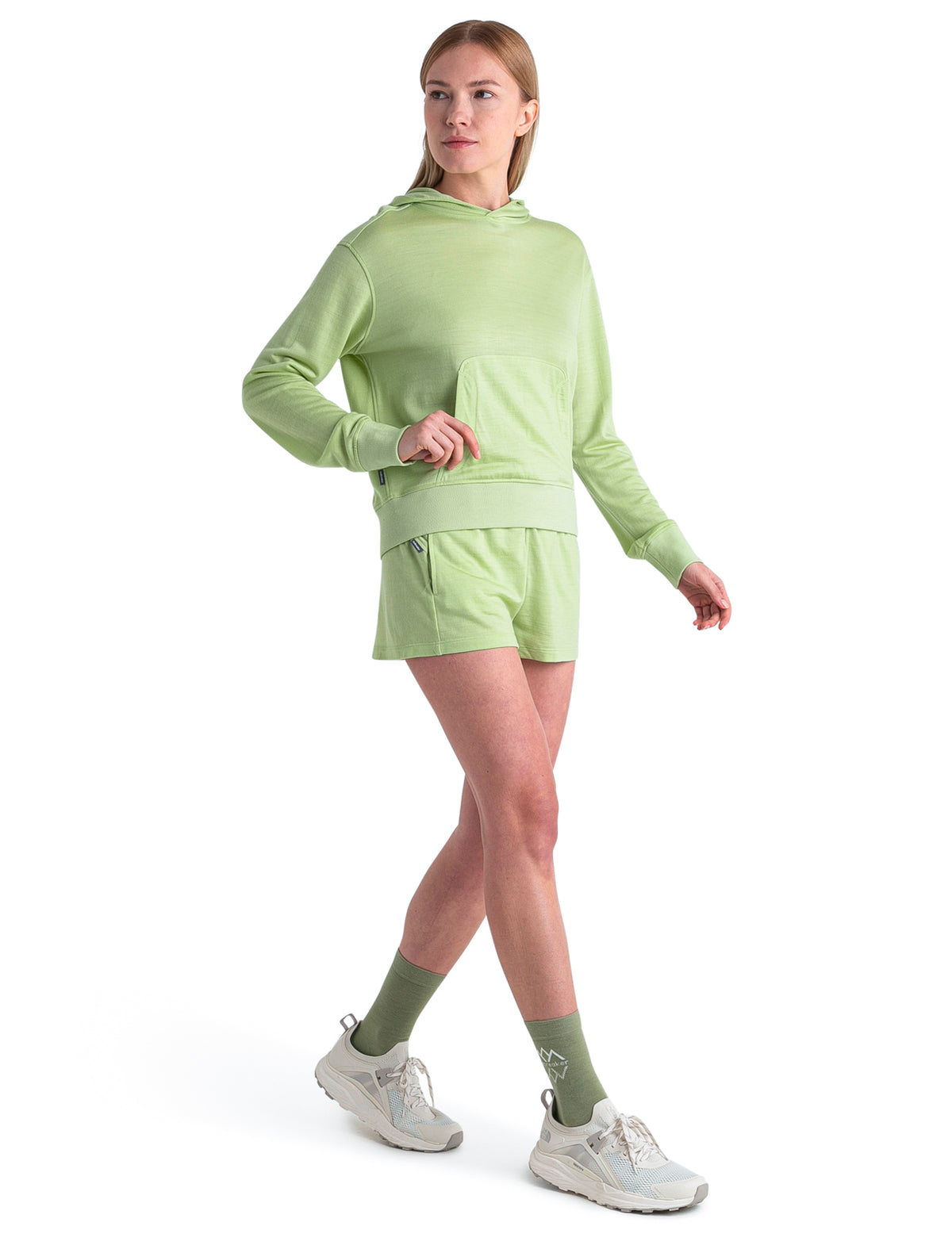 Women's Merino Blend 200 Crush Shorts Glazen - 4