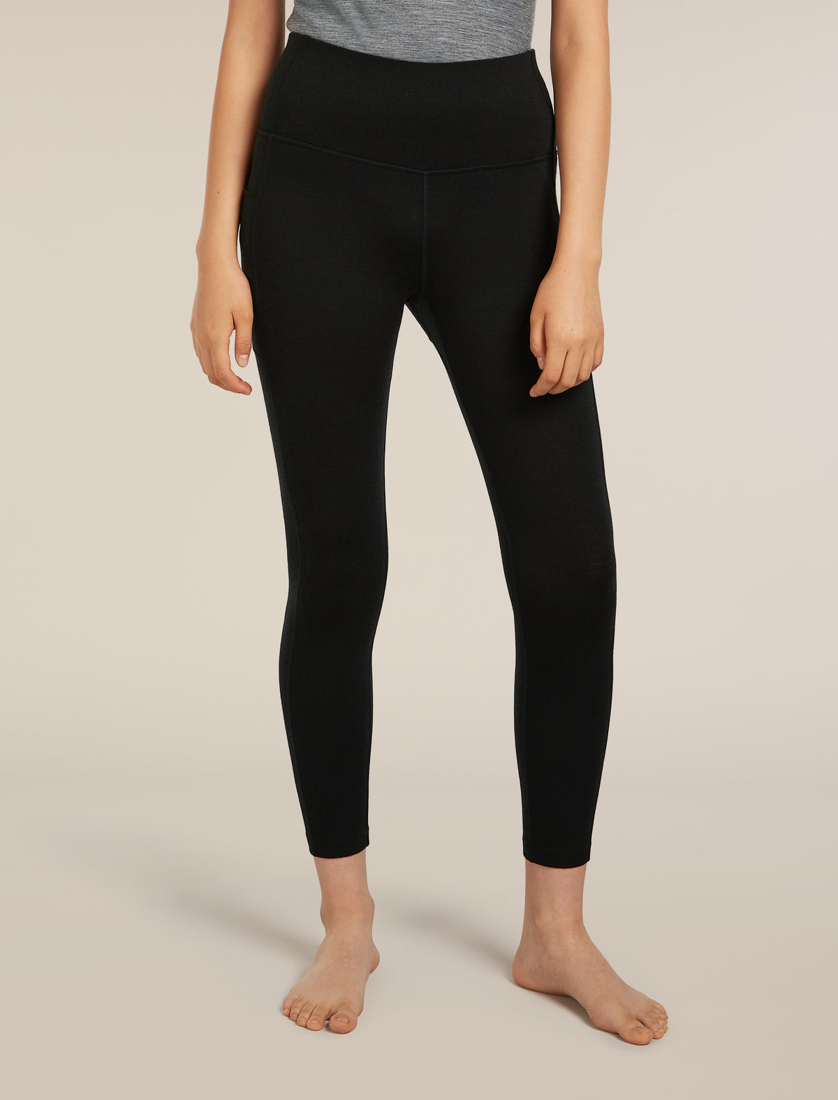 Women's Merino 260 Fastray 25" High Rise Tights Black - 1