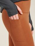 Women's Merino 260 Fastray 25" High Rise Tights Dusty clay - 7