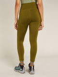 Women's Merino 260 Fastray 25" High Rise Tights Algae - 3